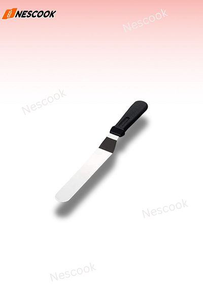 nescook Oblique Cake Plastering Spatula Cream Palette 20 cm
