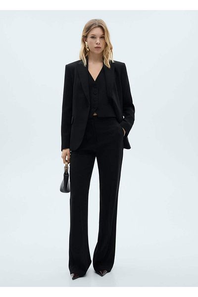 MANGO Woman Buttoned suit vest