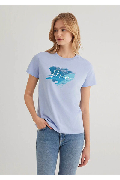 Mavi Tricou de damă cu imprimeu M1612240-70827