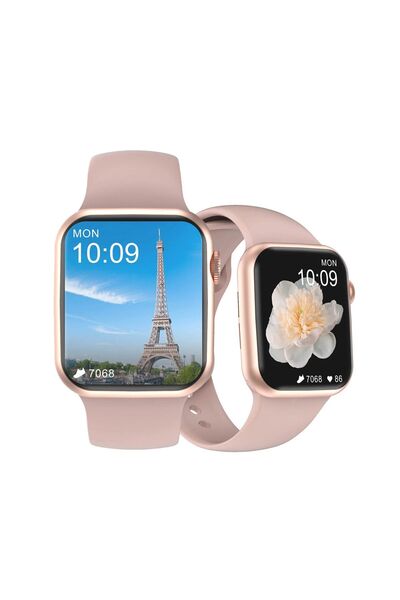 St Morritz Siyah Watch 7 Dt Max Plus 2024 Son Sürüm Akıllı Saat Nfc Siri Gps ...