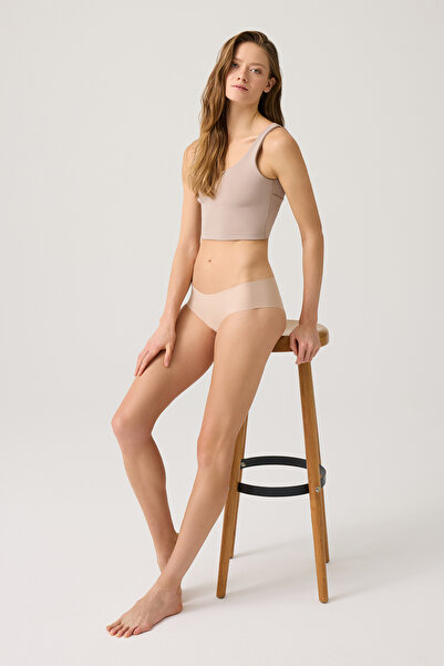 Los Ojos 3 Adet Görünmez Lazer Kesim Klasik Külot Laser Cut Briefs