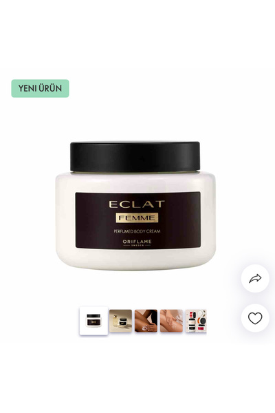 Oriflame Eclat Femme Parfümlü Vücut Kremi yeni ambalaj