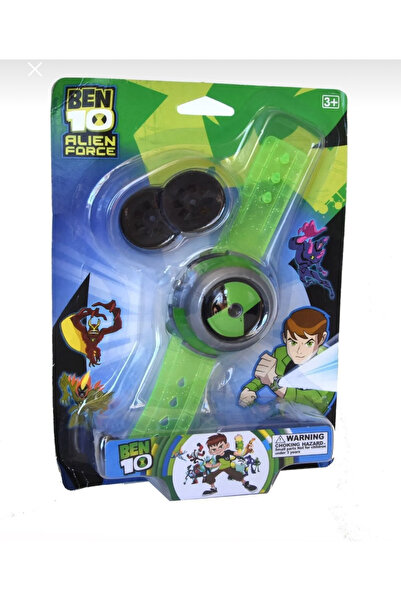H.H.M ŞENVER TİCARET Benten Omnitrix Saat Ben10 Projektörlü Saat