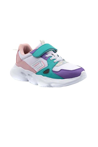 Unisex Çocuk Cırtlı Rahat Günlük Sneaker Spor Ayakkabı Cool Tokyo