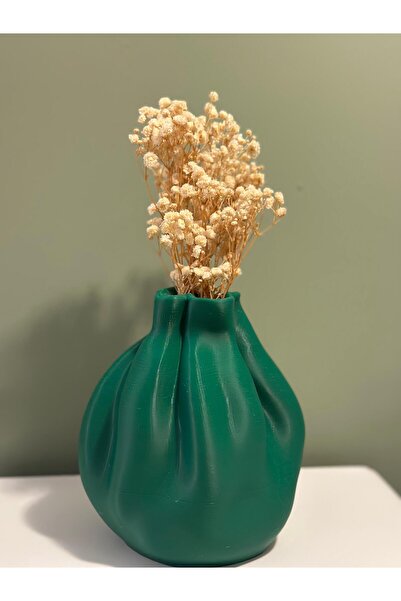 GRAT3D Kese Görünümlü Plastik Şık Vazo