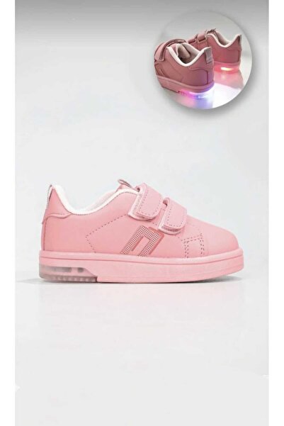 Cool Kids Unisex Sneaker Esnek Rahat Kalıp Çocuk Spor Ayakkabı Tam Kalıp Ortopedik Günlük Ayakkabı Pembe
