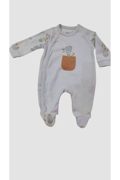 Biorganic Bioorganic Teach Me Newborn Romper