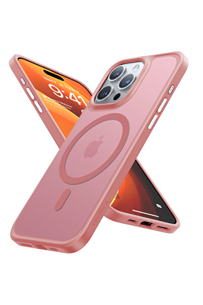 TORRAS iPhone 17 Pro Uyumlu O Stand R Air Serisi MagSafe Kapak - Siyah