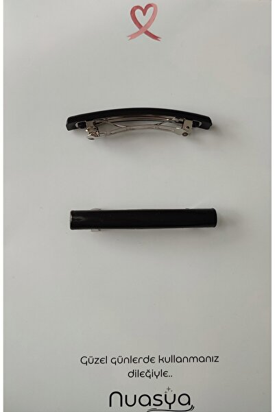 Nuasya حزمة من 2 إبزيم أوتوماتيكي أسود أنيق