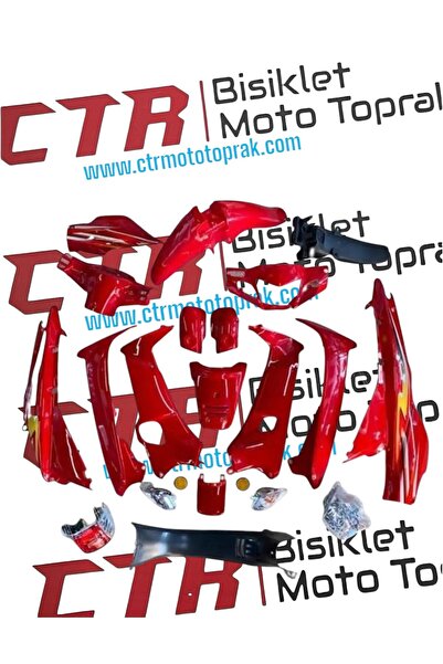 CTR MONDİAL KH MFH KANUNİ CUP 100 KAPORTA SETİ KIRMIZI FAR STOPLU DAHİL FUL P...