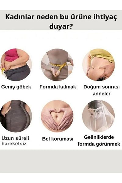 SAUNA SUIT Unisex 3 Stage Agraf Hook Waist Belly Postpartum, Sports and Daily Use Recovery Corset
