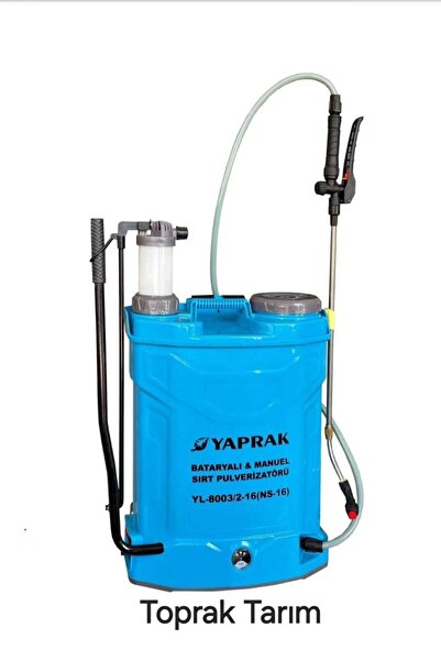 karaoğlan tarım 16 Litre Akülü Şarjlı Ve Kollu ilaçlama Dezenfektan Pompası