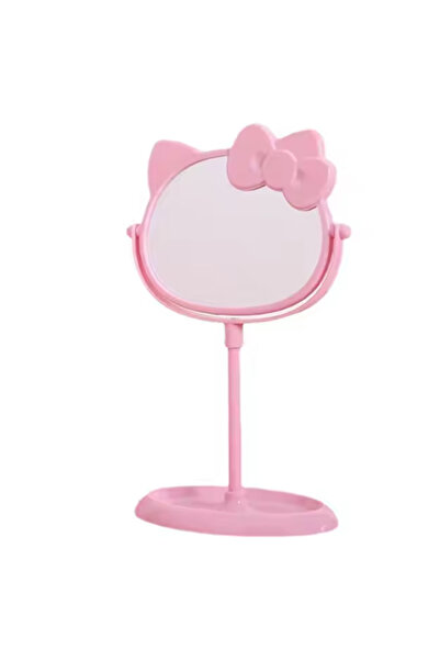 Flower Toys Hello Kitty Ayna Masa Aynası Çocuklar Için Masa Sevimli Kompakt E...