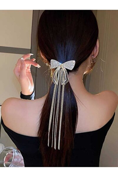 ella'nın çarşısı Cataramă metalică din piatră de zircon de culoare aurie - fundă