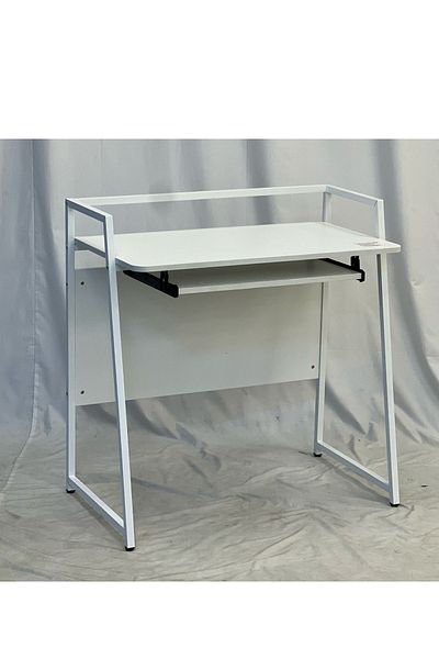 TrentonGCC Modern Study Desk / Computer Table 80x60cm with Pull-Out Shelf 80x60cm