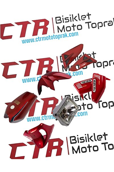 CTR Cg Kırmızı Kaporta Seti (cg Farlı) A Kalite A-KALİTE