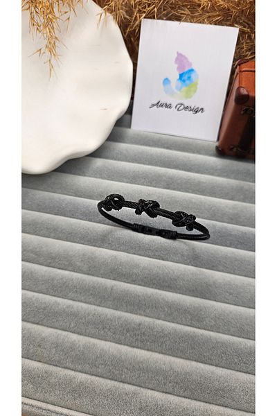 AURA Men's Steel Necklace Special Design Zircon Stone