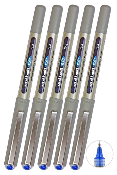 Artlantis Pix albastru Pilot 5 bucăți Uniball Eye Fine 0,7 mm Roller Pilot Pe...