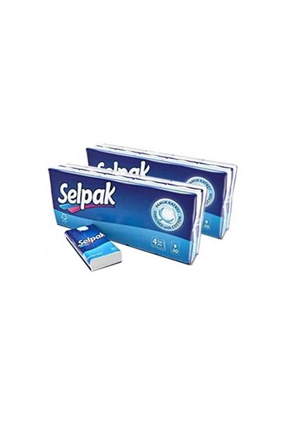 Selpak 10 Pocket Handkerchiefs - 2 Pack