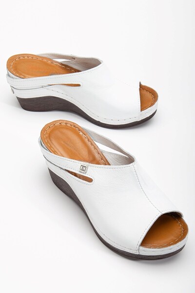 By Yağlıoğlu ygzt01 Papuci ortopedici anatomici extra confortabili din piele naturală