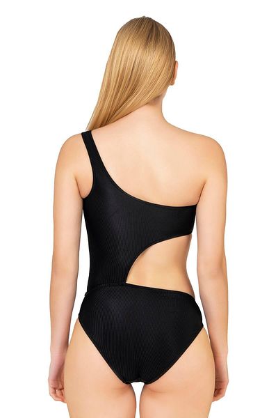 Endeep Women's Accessorized Textured Black Mayokini