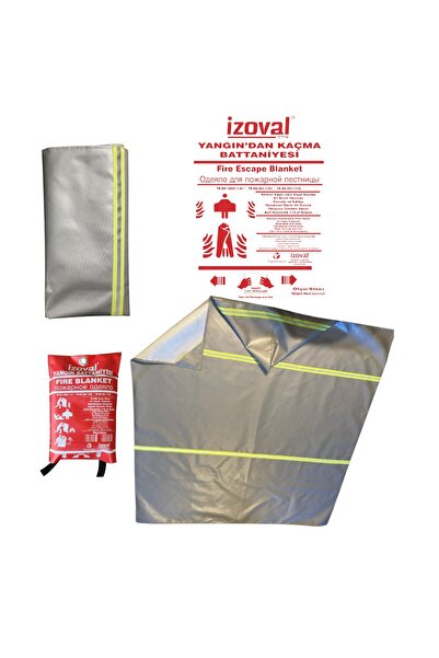 izoval YANGIN KAÇIŞ BATTANİYESİ A1 YANMAZ ÇOCUKLAR İÇİN-REFLEKTÖRLÜ