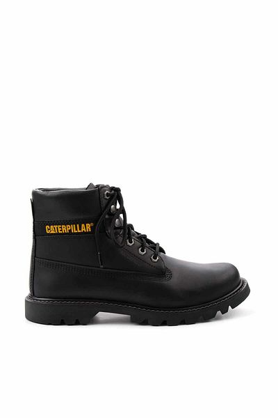 Caterpillar Herren-Outdoor-Stiefel aus schwarzem Leder CAT 1111015903