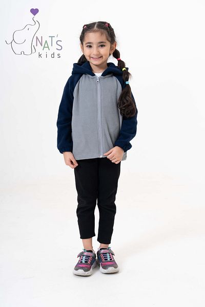 NATS KİDS Daisy Gray Fleece Sweat