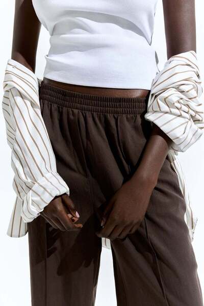 H&M Pull-on twill trousers
