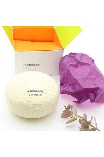 real beauty بودرة معطره للجسم بديل من ريل بيوتي 90 جرام