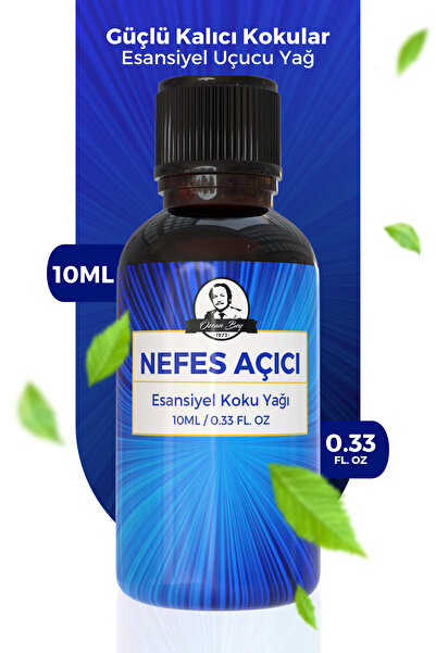 Özcan Bey Nefes Açıcı Nane Ve Okaliptüs Esansiyel Uçucu Koku Yağı Buhurdanlık...