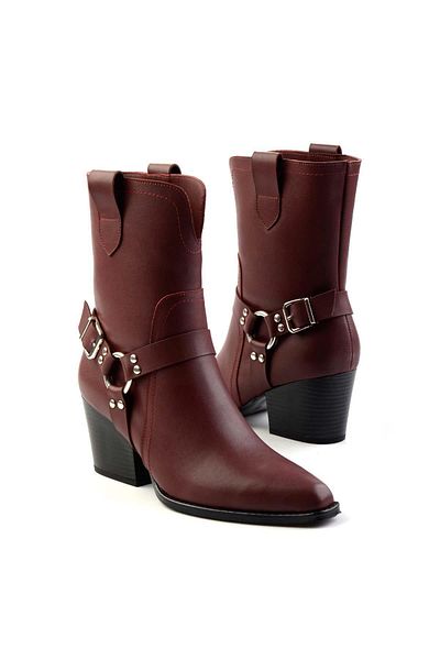 Bambi Claret Red Γυναικείες Μπότες & Μποτάκια K02055014009