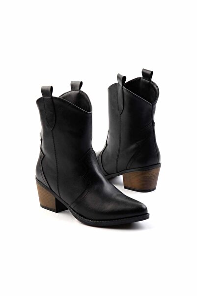 Bambi Siyah  Kadın Bot & Bootie K02069011009