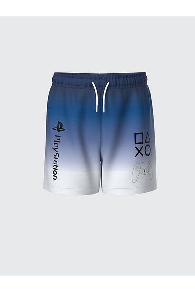LC Waikiki LCW Kids PlayStation Σορτς για αγόρια με εμπριμέ γρήγορο στέγνωμα UV Protect