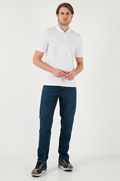 Buratti Cotton Regular Fit Polo Neck T-Shirt Men 5901029