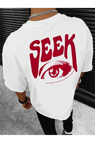 YRN COLLECTION Tricou din bumbac pieptănat, unisex, pentru femei/bărbați, col...