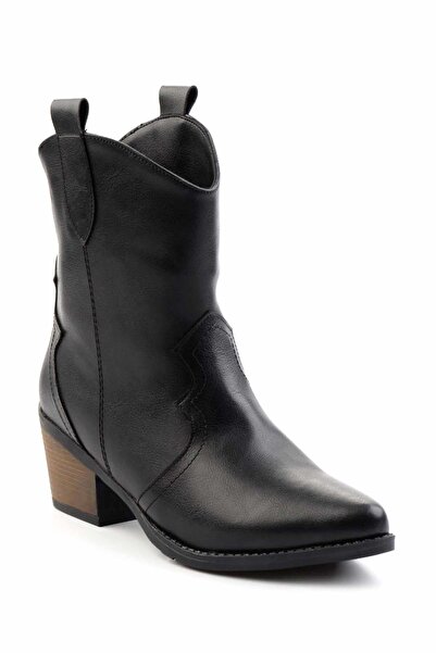 Bambi Siyah  Kadın Bot & Bootie K02069011009