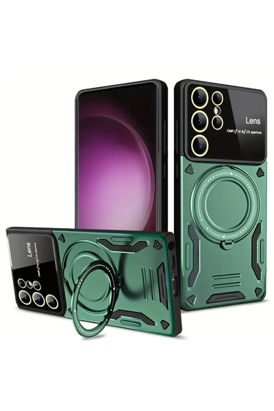 Rivor Samsung Galaxy S25 Ultra Kılıf Kamera Lens Korumalı Magsafe Destekli Ma...