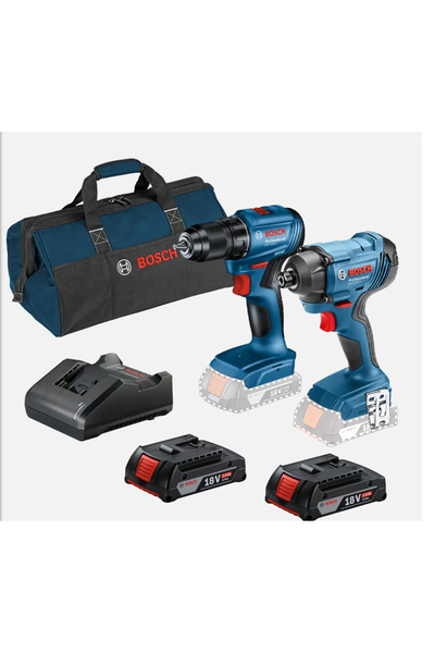 Bosch Gsr 185 + Gdr 180 li Akülü Vidalama ( 2x2.0 amper akü)