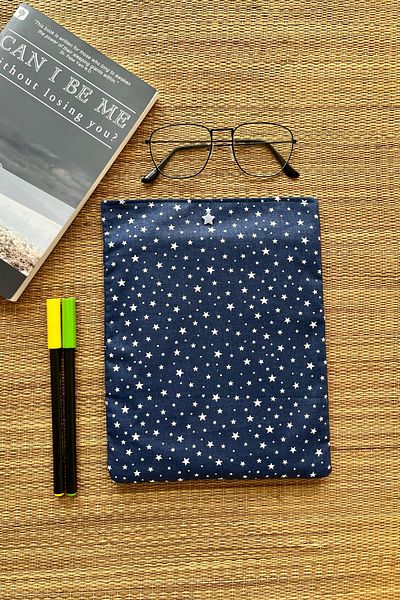 Outlet Çarşım Starry Navy Blue Book Case