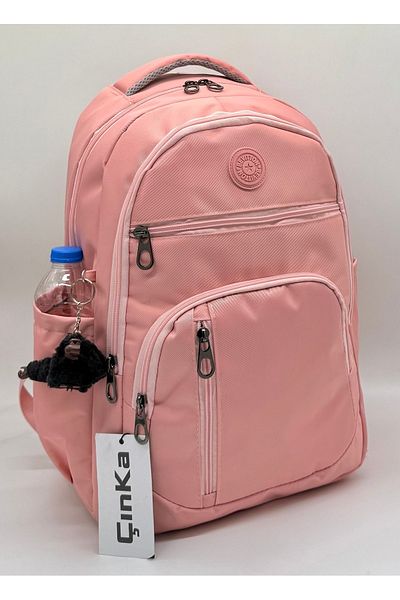 Çınka Bags Πολυτελές σατέν αδιάβροχο ύφασμα Unisex ταξιδιωτικό σακίδιο πλάτης και σχολική τσάντα