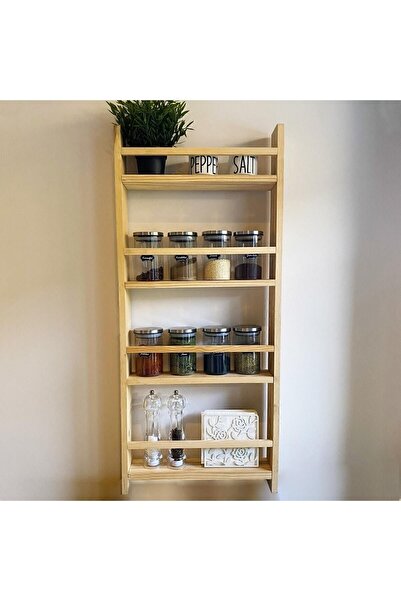 dekoriker Montessori Kitaplık Ahşap Eğitici Çocuk Kitaplığı Çocuk Odası 100x40cm