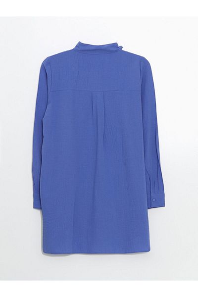 LC Waikiki Lcw Textured Seersucker Women's Shirt Tunic Fast Fashion