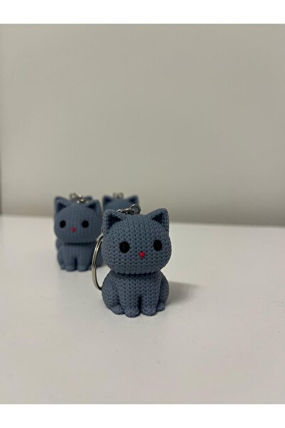 SİRİUS ÖRGÜ KEDİ ANAHTARLIK