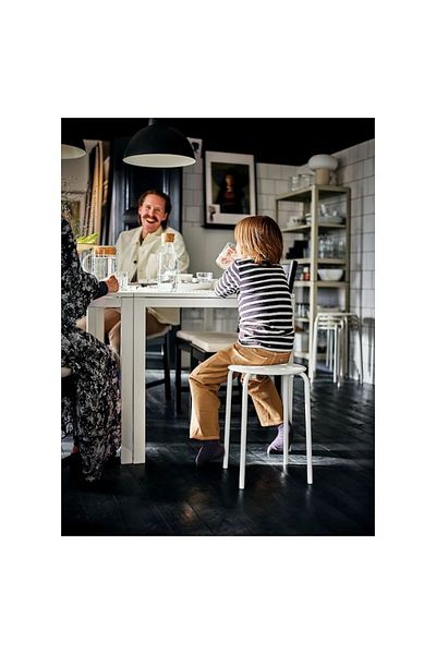 IKEA MARIUS white chair, 45 cm