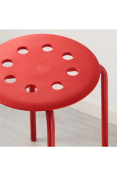 IKEA MARIUS Red Chair, 45 cm
