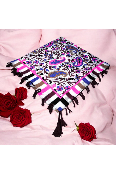 kızca وشاح حريري ملون جديد (نص إندونيسي)