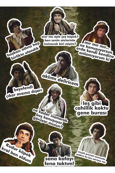 Major Selection Σετ αυτοκόλλητων Array Prince - Ετικέτες για τηλέφωνο, φορητό υπολογιστή, φορητό υπολογιστή, tablet και σημειωματάριο