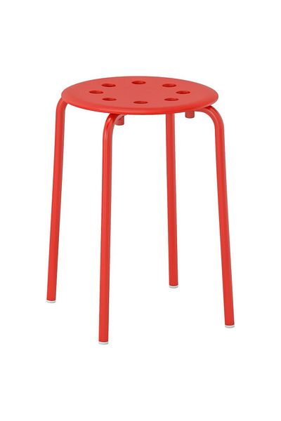 IKEA MARIUS Red Chair, 45 cm