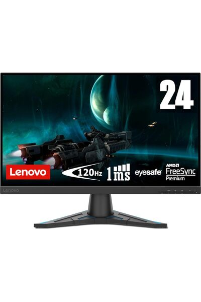 LENOVO - شاشة ألعاب G25-20 مقاس 24.5 بوصة بدقة FHD باللون الأسود - 66D6GAC2UK...